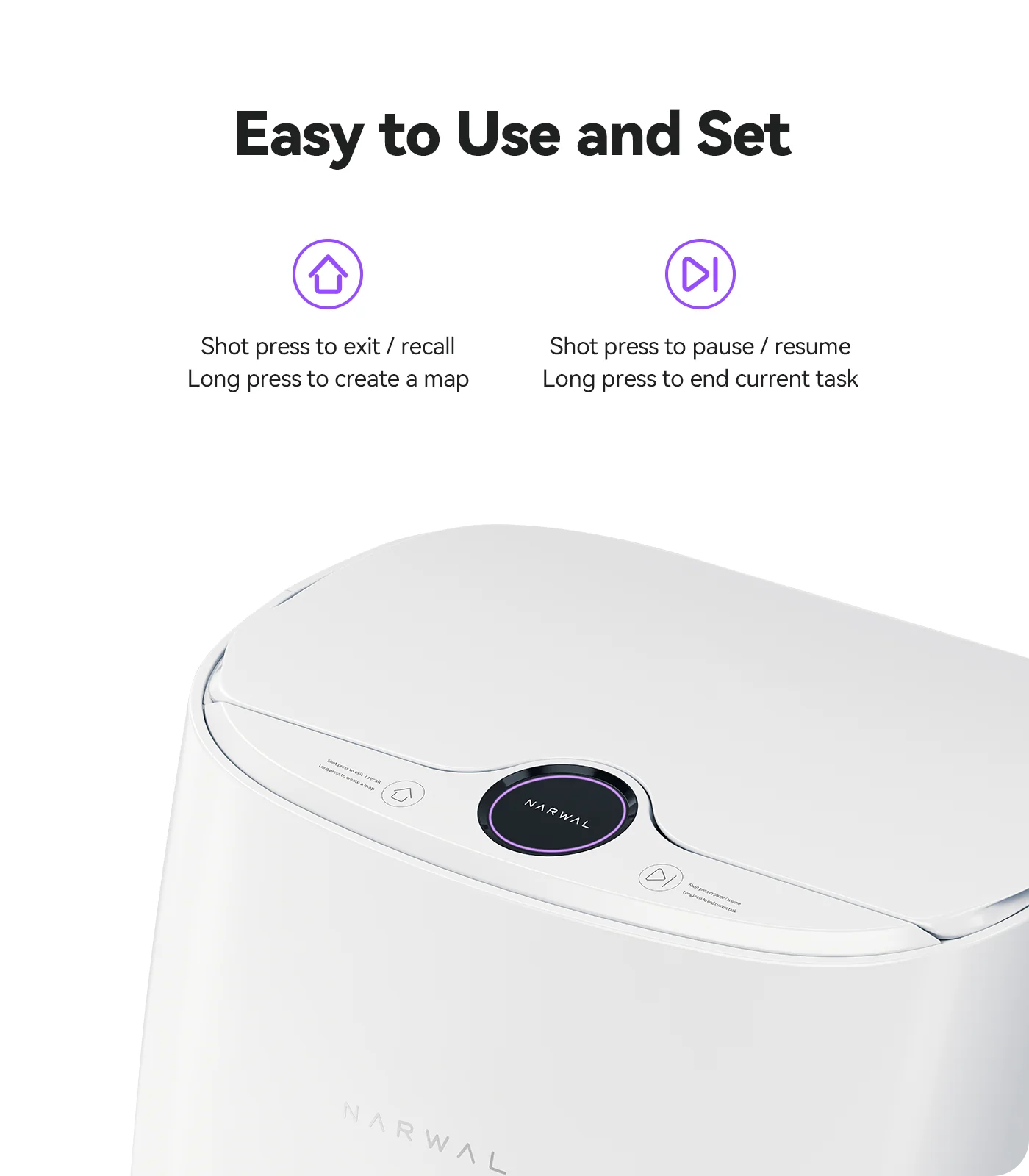 Narwal T10, 4-in-1 Robot Mop & Vacuum With Automatic Mop Cleaning Station - Image 4